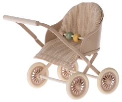 Maileg - Stroller, Baby - Rose