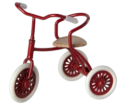 Maileg - Abri à Tricycle, Mouse - Red