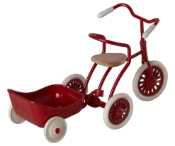Maileg - Tricycle Hanger, Mouse - Red