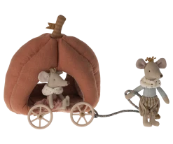 Maileg ETA LATE JULY '24 Pumpkin Carriage For Mouse