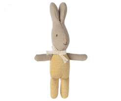 Maileg ETA MARCH SS24 Rabbit, My - Yellow Check