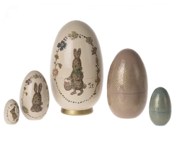 Maileg - Easter Babushka Egg, 5 Pcs Set
