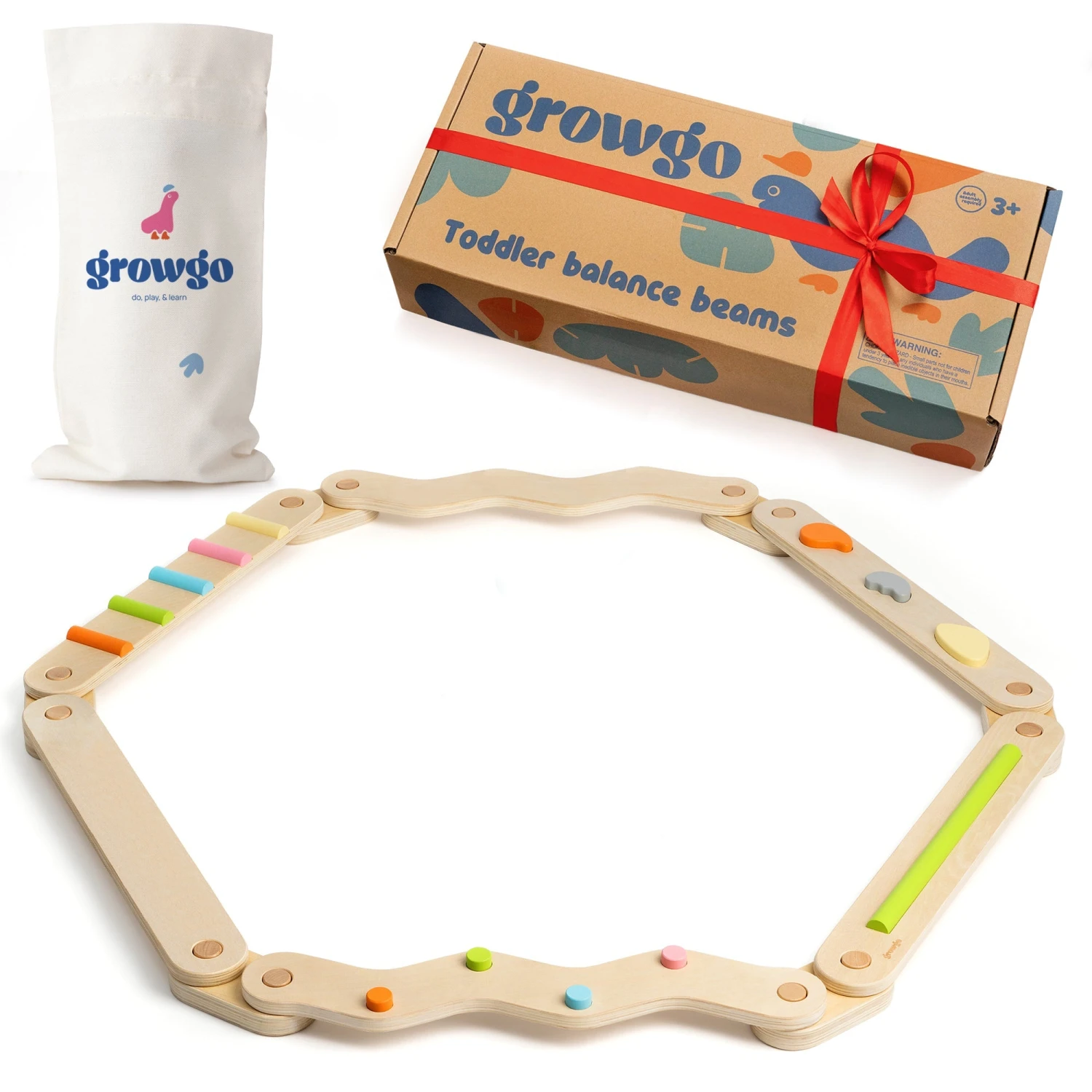 Balance Beams Set 2 In 1 Inspired By Montessori - Image 10