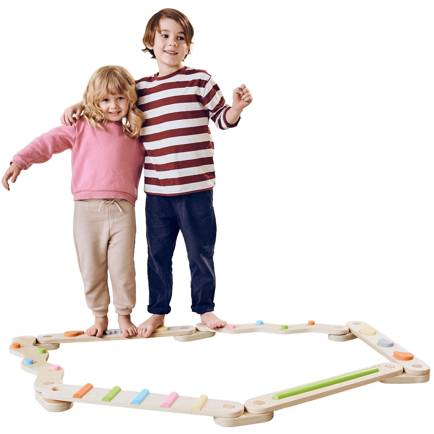 Balance Beams Set 2 In 1 Inspired By Montessori - Image 2