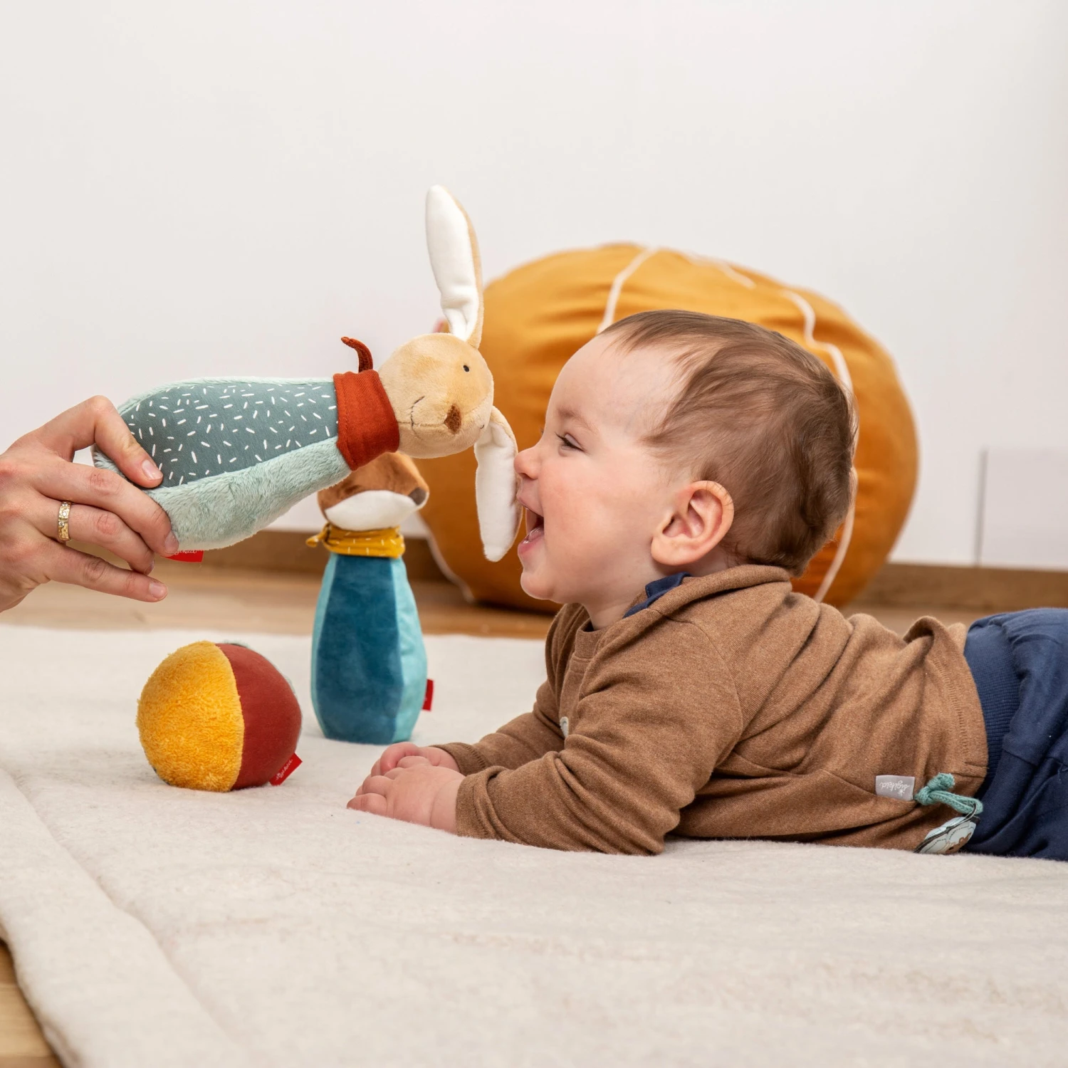 Sigikid Baby Bowling With Four Pins - Image 8