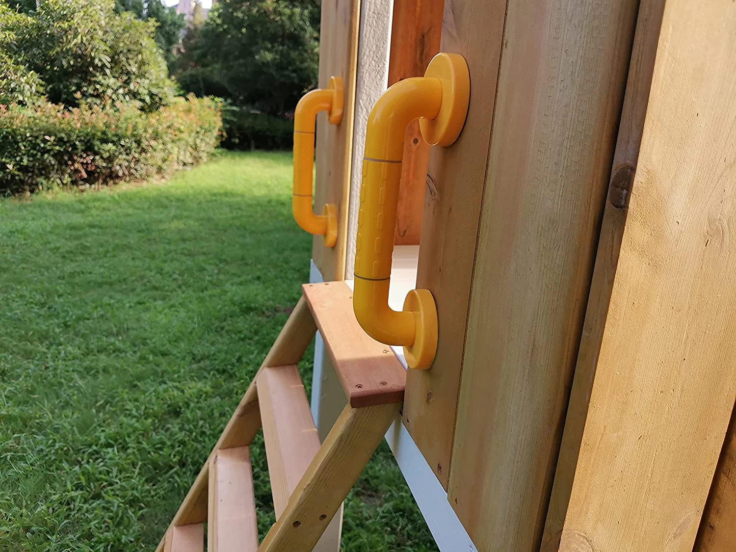 Forest - Modern Backyard Outdoor Swing Set 2 Swings And Trapeze Bar - Image 12