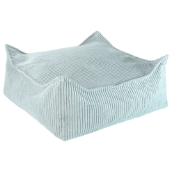 Peppermint Green Square Ottoman