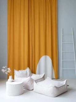 Yellow Curry Curtain