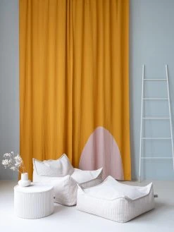 Dusty Rose Sunset Curtain