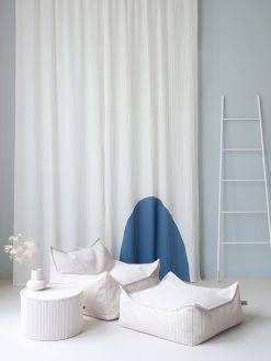 Powder Blue Sunrise Curtain