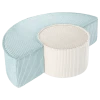 Peppermint Green Pouffe Set