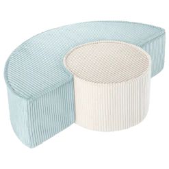 Peppermint Green Pouffe Set