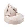 Dusty Beige Bunny Beanbag