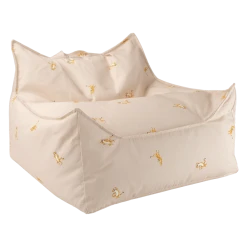 Beige Tiger Beanbag Chair