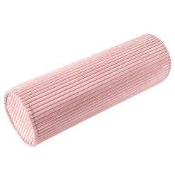 Pink Mousse Roll Cushion