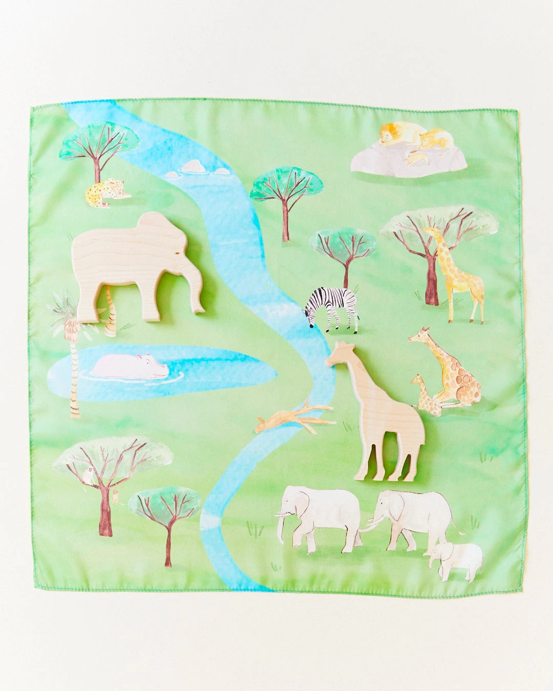 Limited Edition Sarah's Silks Safari Playmap - Image 8