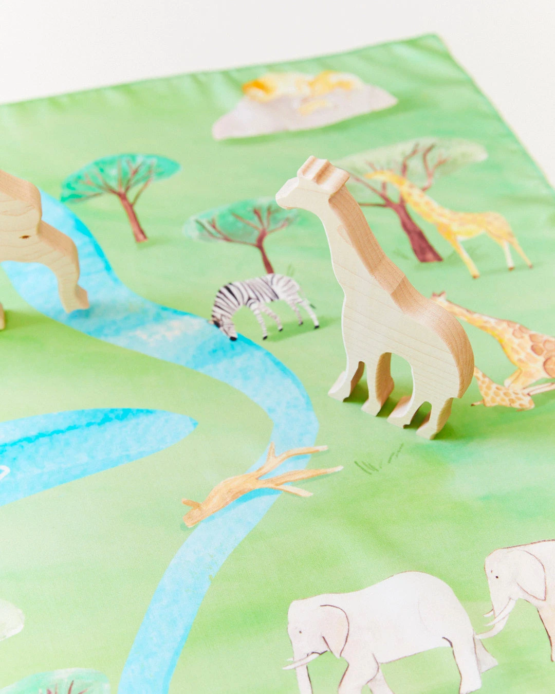 Limited Edition Sarah's Silks Safari Playmap - Image 7