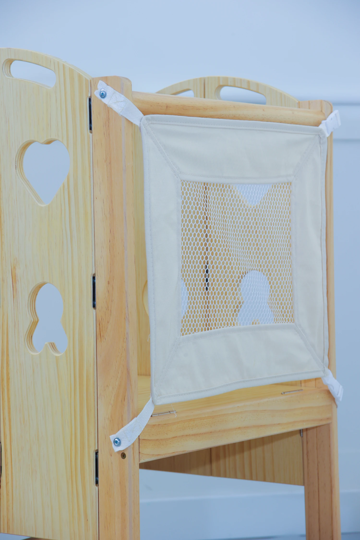 Laurel - 4 In 1 Foldable Kitchen Tower, Step Stool, Chalkboard And Slide - Image 6