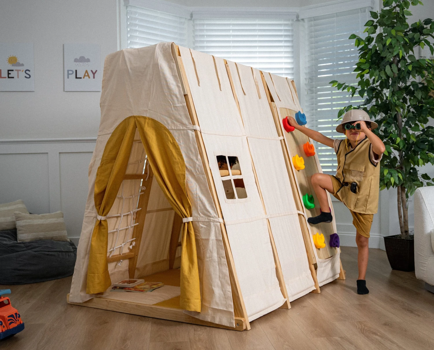 Magnolia Tent Covering For Large Magnolia Playset - Climber Not Included - Image 2