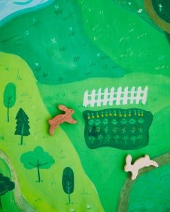 Limited Edition Sarah's Silks Garden Playmap