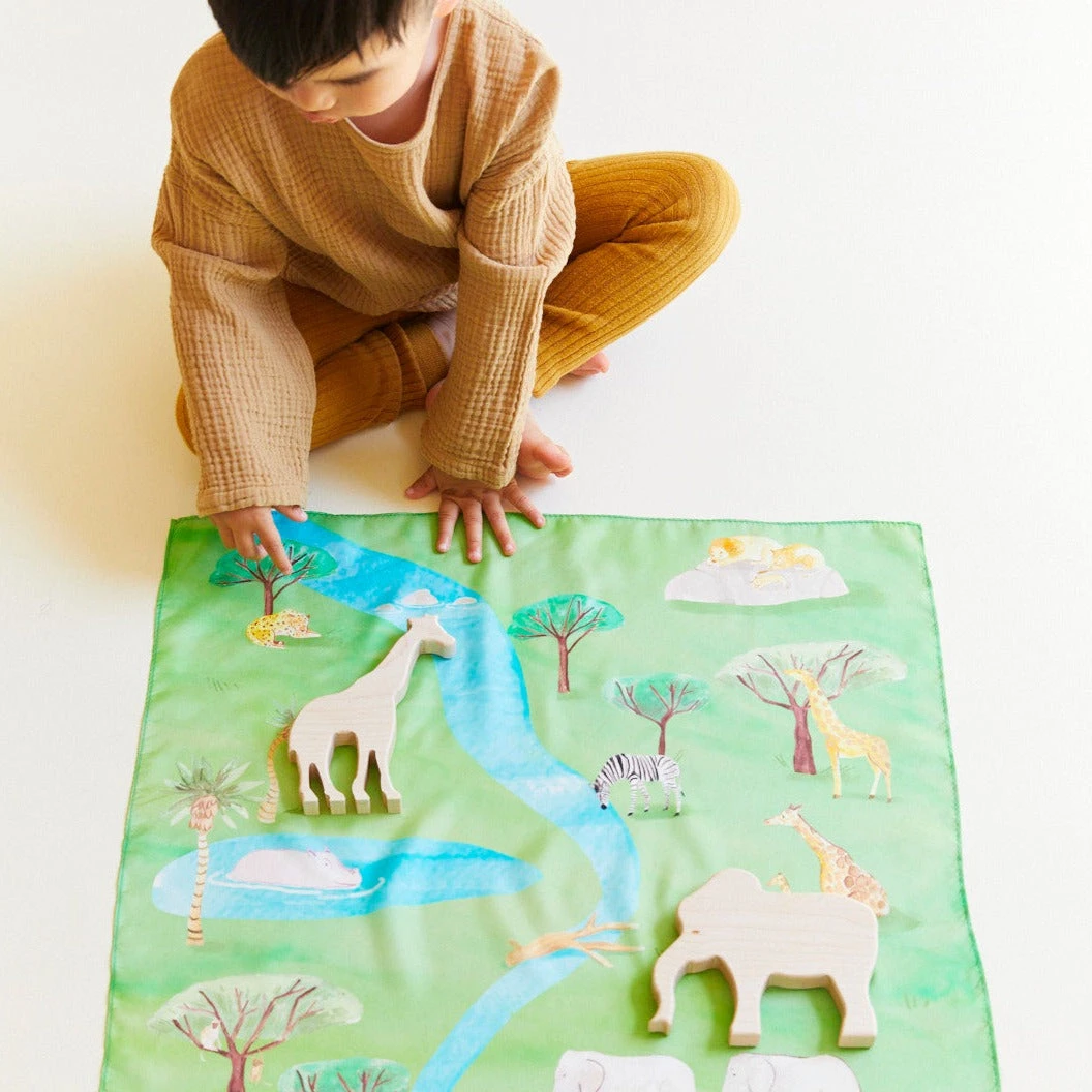 Limited Edition Sarah's Silks Safari Playmap - Image 9