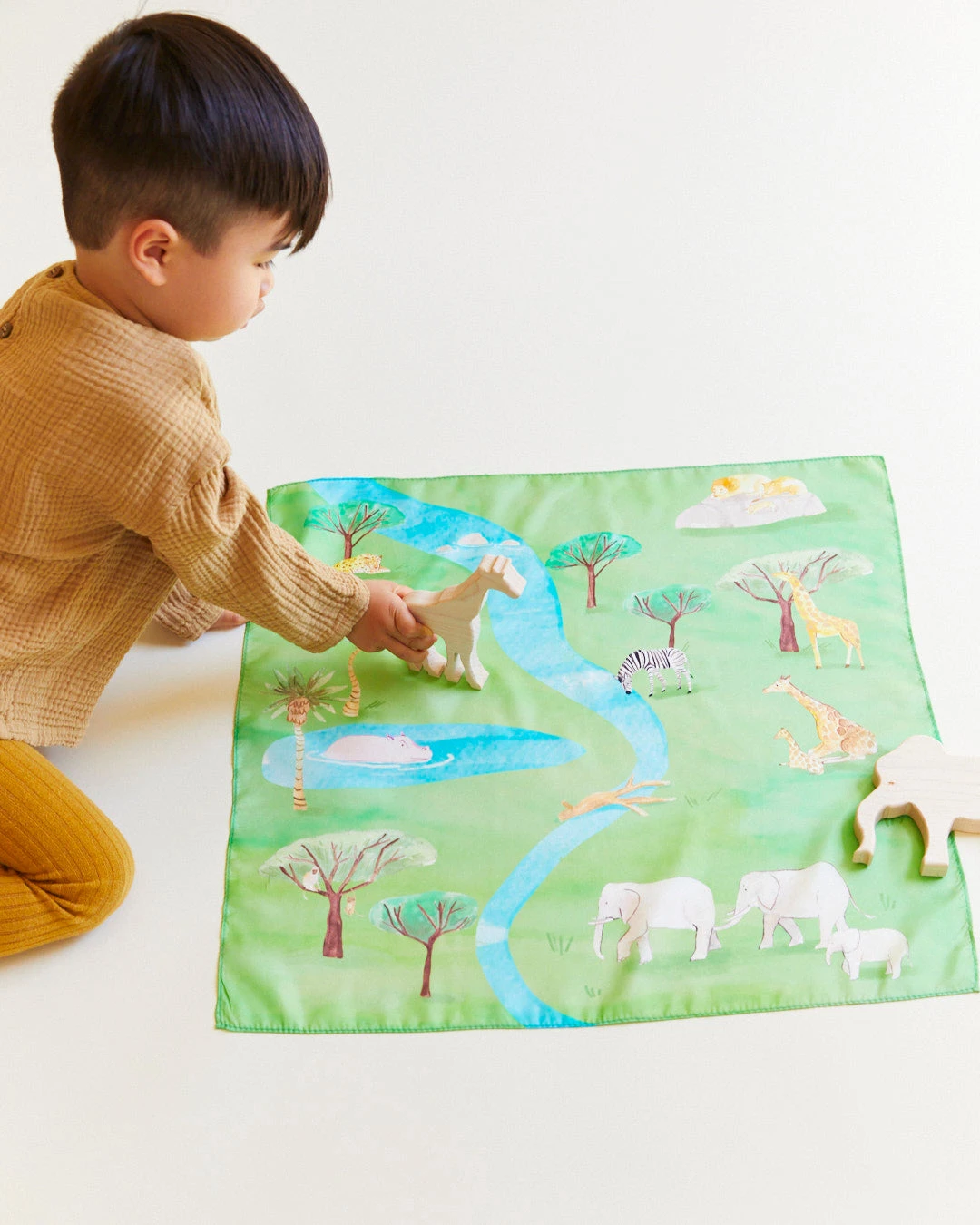 Limited Edition Sarah's Silks Safari Playmap - Image 2