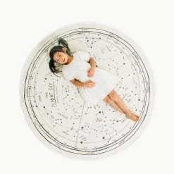 GATHRE Constellation Multi-Purpose Canvas Round Sky Map