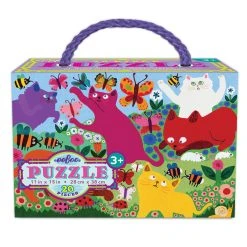 Eeboo Crazy Kittens 20 Piece Puzzle