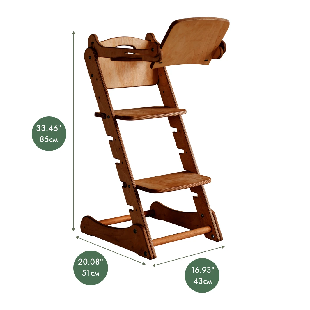 Growing Chair For Babies - Chocolate - Image 14