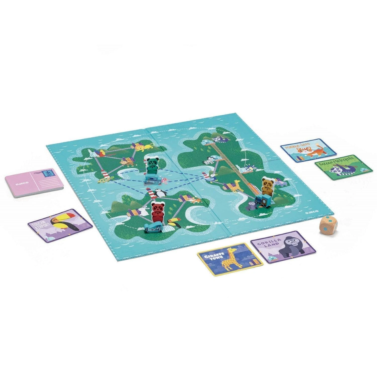 Djeco Around The World Strategy Game - Image 2