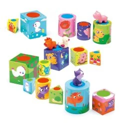 Djeco Ludanimo 3-in-1 Skill Building Game