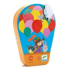 Djeco Mini The Hot Air Balloon 16 Piece Jigsaw Puzzle