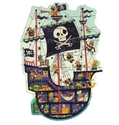 Djeco Pirate Ship Giant Floor Puzzle 36pc