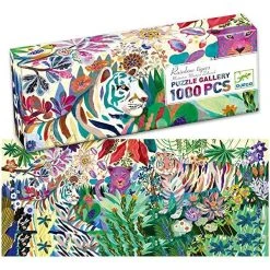 Djeco Rainbow Tigers 1000 Piece Puzzle