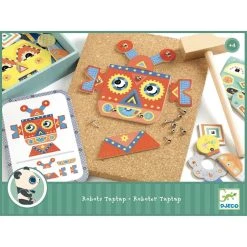 Djeco Robots Tap Tap Construction Game