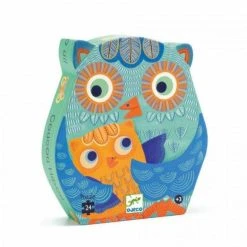 Djeco Silhouettes Hello Owl Puzzle