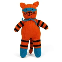 Knit Doll, Handmade - Tiger