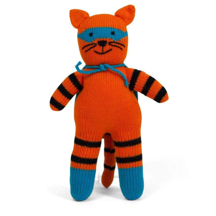 Knit Doll, Handmade - Tiger