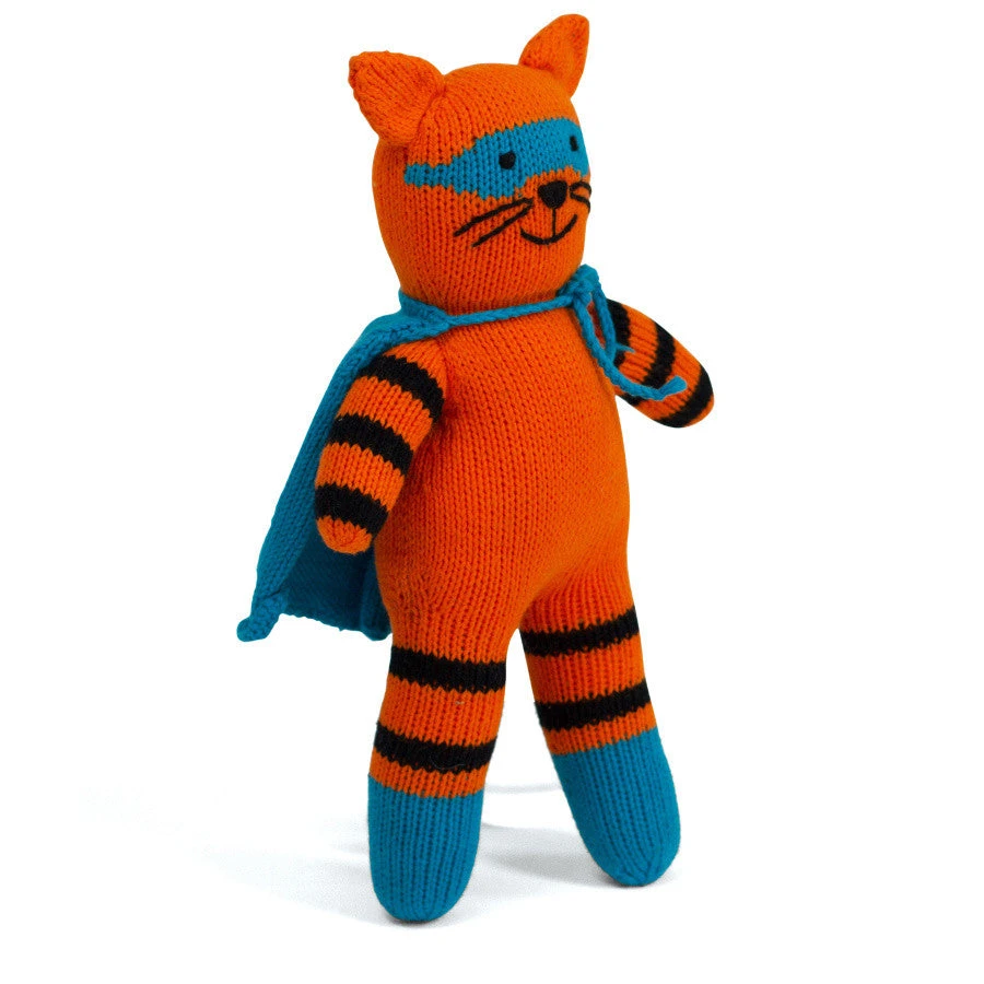 Knit Doll, Handmade - Tiger - Image 2