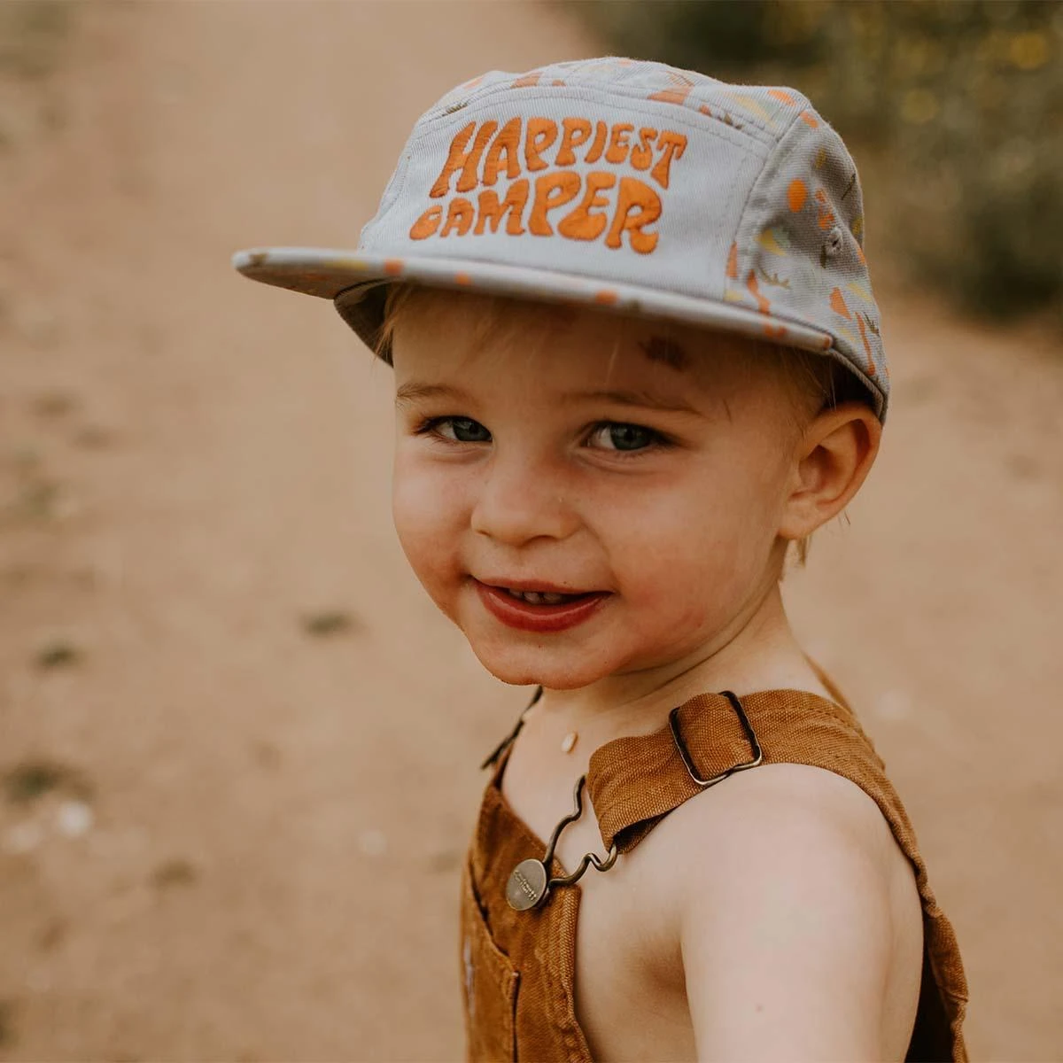 Happiest Camper Kids Hat - Image 5