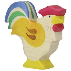 Holztiger - Wooden Animal - Rooster
