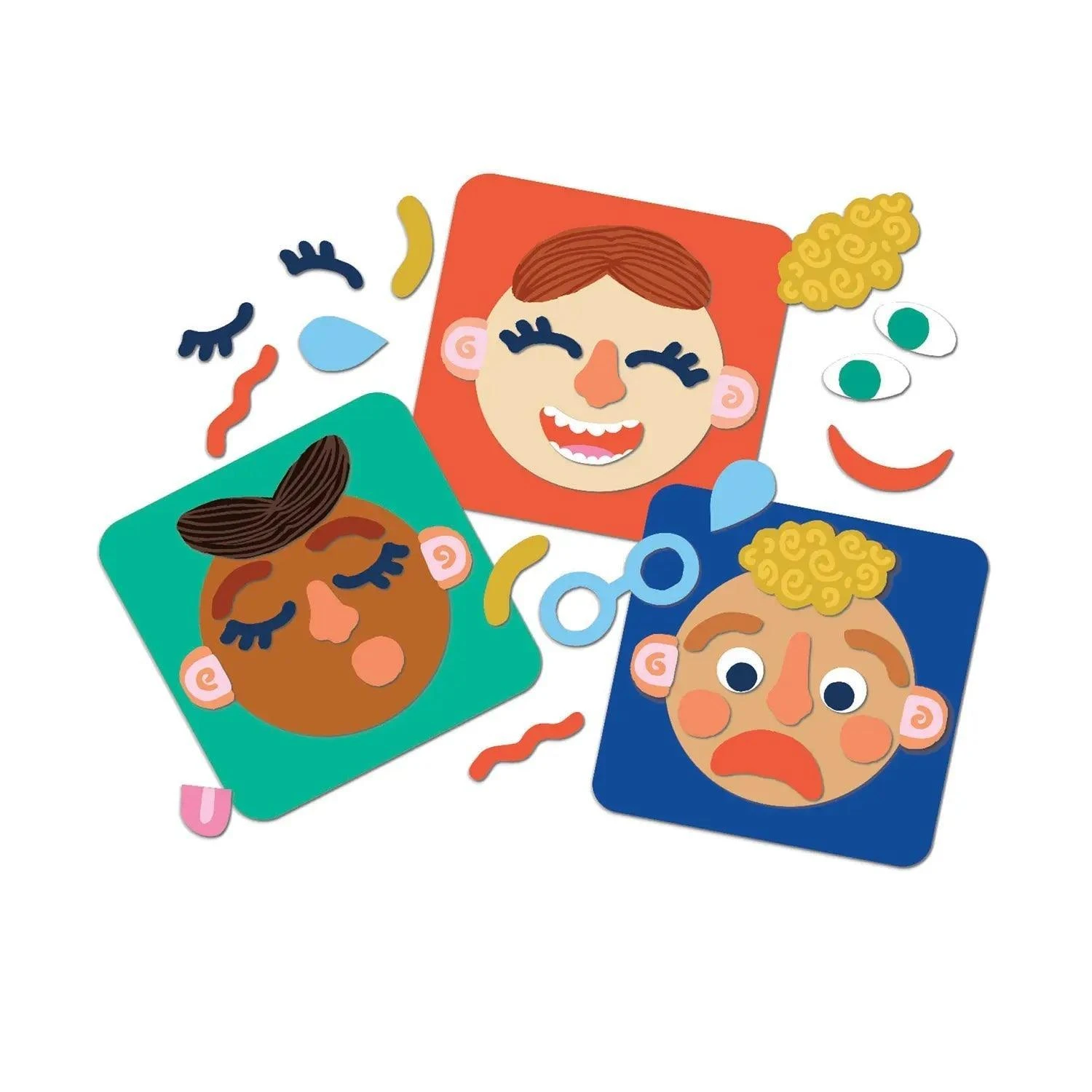 Manhattan Toy Making Faces Magnetic Set