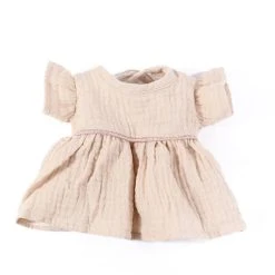 Baby Doll Dress, Linen For 13in Dolls