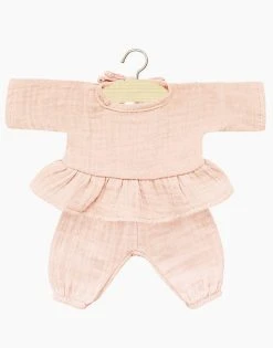 Minikane BABIES - Ensemble Top Ophélia, Rose