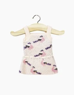 Peacock Orléane Knit Romper For 13-15in Doll - Minikane