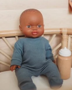 Minikane X Sew Ono - Footies Romper, Spruce