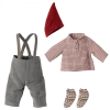 Maileg - Christmas Clothes, Medium Mouse, Boy