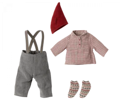 Maileg - Christmas Clothes, Medium Mouse, Boy