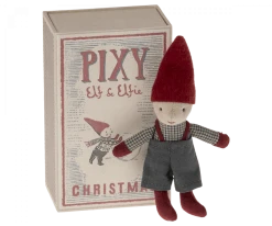 Maileg - Pixy Elf In Matchbox