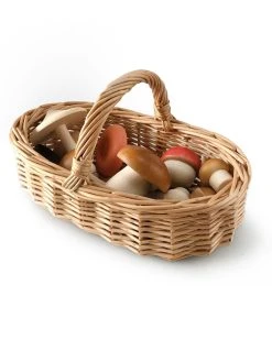 Pretend Play Mushroom Basket Set